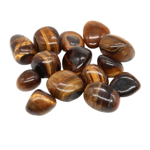 GMGQJST Aquarium Steine Trommelsteine, Massenerz, Kies, Probe, Heilkristalle, Quarz, Energieedelsteine, Mineralien, Aquarium, Garten, Heimdekoration(Color34,500g) von GMGQJST