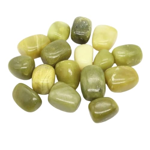 GMGQJST Aquarium Steine Trommelsteine, Massenerz, Kies, Probe, Heilkristalle, Quarz, Energieedelsteine, Mineralien, Aquarium, Garten, Heimdekoration(Color36,1000g) von GMGQJST