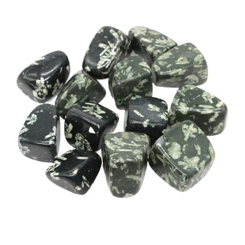 GMGQJST Aquarium Steine Trommelsteine, Massenerz, Kies, Probe, Heilkristalle, Quarz, Energieedelsteine, Mineralien, Aquarium, Garten, Heimdekoration(Color4,50g) von GMGQJST