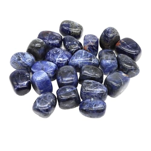GMGQJST Aquarium Steine Trommelsteine, Massenerz, Kies, Probe, Heilkristalle, Quarz, Energieedelsteine, Mineralien, Aquarium, Garten, Heimdekoration(Color8,500g) von GMGQJST