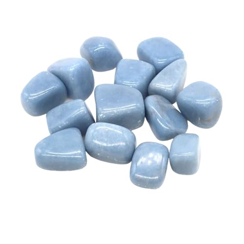 GMGQJST Aquarium Steine Unregelmäßige Trommelsteinlandschaft Jaspis Reiki Heilkristall Energie Quarz Mineralprobe Aquarium Hausgarten Dekor(Color2,500g) von GMGQJST