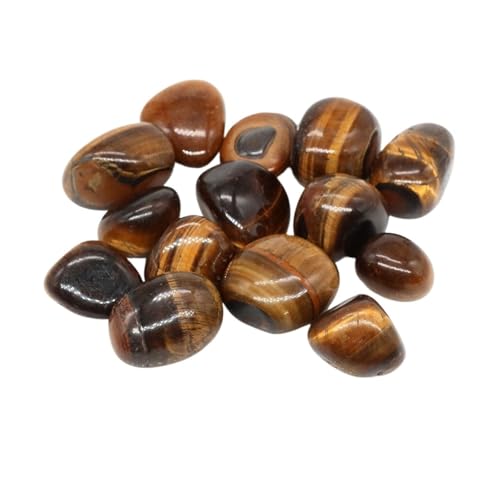 GMGQJST Aquarium Steine Unregelmäßige Trommelsteinlandschaft Jaspis Reiki Heilkristall Energie Quarz Mineralprobe Aquarium Hausgarten Dekor(Color33,100g) von GMGQJST