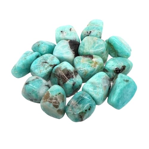 GMGQJST Aquarium Steine Unregelmäßige Trommelsteinlandschaft Jaspis Reiki Heilkristall Energie Quarz Mineralprobe Aquarium Hausgarten Dekor(Color7,200g) von GMGQJST