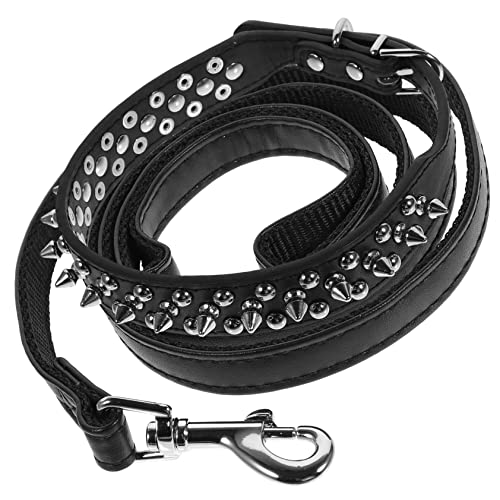 1 Set Stachelhundkragen besetzt Nietkern für Hunde einzigartige Punkstil Haustier Cosplay Decor Safe und komfortable Design 1 Set Stachelhundkragen besetzt Nietkern für Hunde einzigartige Punkstil Haustier Cosplay Decor Safe und komfortable Design von GMJGCIRVC