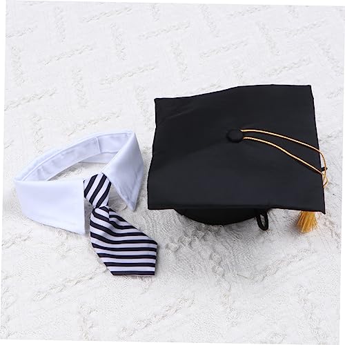 1PCS Hunde Graduierung Hut und Krawatte kreativer Haustier -Kopfschmuck für die Abschlussfeier Weiche und komfortable Hunde -Trencher -Hut -Foto -Requisite zum Feiern besonderer Momente 1PCS Hunde Graduierung Hut und Krawatte kreativer Haustier -Kopfschmuck für die Abschlussfeier Weiche und komfortable Hunde -Trencher -Hut -Foto -Requisite zum Feiern besonderer Momente von GMJGCIRVC