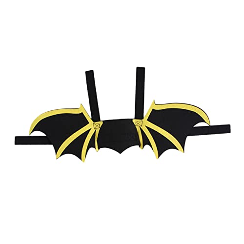 1pc Halloween Haustierkostüm für Hunde Katzen kreative Fledermausflügel mit Glocken leichten Filz für Halloween -Partys einzigartige Haustierkleidung 1pc Halloween Haustierkostüm für Hunde Katzen kreative Fledermausflügel mit Glocken leichten Filz für Halloween -Partys einzigartige Haustierkleidung von GMJGCIRVC