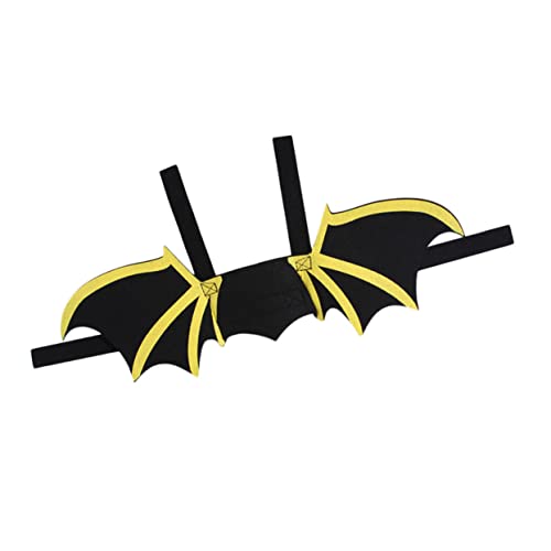 1pc Halloween Haustierkostüm für Hunde Katzen kreative Fledermausflügel mit Glocken leichten Filz für Halloween -Partys einzigartige Haustierkleidung 1pc Halloween Haustierkostüm für Hunde Katzen kreative Fledermausflügel mit Glocken leichten Filz für Halloween -Partys einzigartige Haustierkleidung von GMJGCIRVC