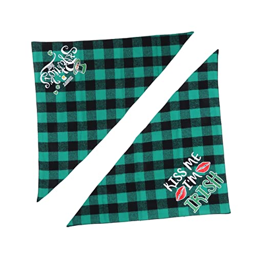 2pcs Patrick's Day Haustierdreieck Schal 2pcs Patrick's Day Haustierdreieck Schal von GMJGCIRVC