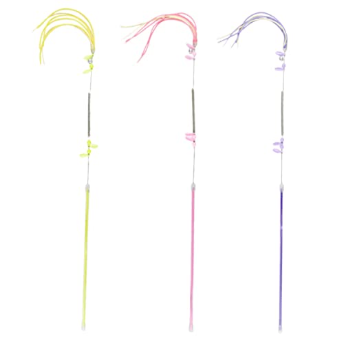 GMJGCIRVC 3 PCs Interaktive Katzenteaser -Sticks mit Quasten Spring Rod Pet necken nach Innenkatzen für Bewegung und Spiel GMJGCIRVC 3 PCs Interaktive Katzenteaser -Sticks mit Quasten Spring Rod Pet necken nach Innenkatzen für Bewegung und Spiel von GMJGCIRVC