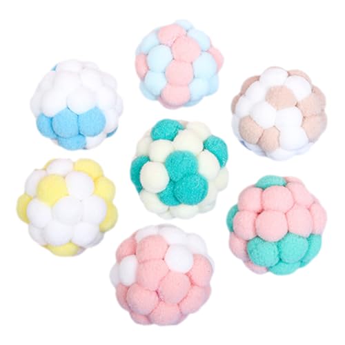 GMJGCIRVC 6PCS -Katzenbälle mit Bells Interactive Innenräumen für Katzen und Kätzchen langlebige Kauenbälle zur unterhaltsamen Spielzeit und verbesserte PET -Interaktion GMJGCIRVC 6PCS -Katzenbälle mit Bells Interactive Innenräumen für Katzen und Kätzchen langlebige Kauenbälle zur unterhaltsamen Spielzeit und verbesserte PET -Interaktion von GMJGCIRVC