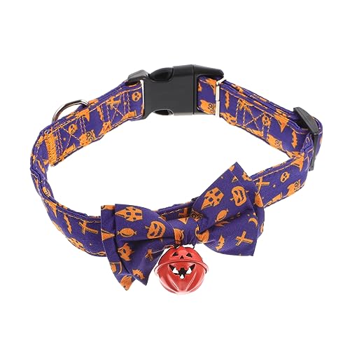 Halloween Katzenkragen Festliche Fliege Krawatte Design abnehmbar für Katzen Hunde für Foto -Requisiten sicher Bequeme Verschleißpila mit Kürbis Halloween Katzenkragen Festliche Fliege Krawatte Design abnehmbar für Katzen Hunde für Foto -Requisiten sicher Bequeme Verschleißpila mit Kürbis von GMJGCIRVC