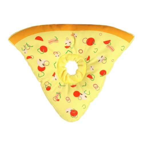 Haustierkragen für Katzen fleckresistente Cartoon-Pizza-Design für die Pflege Verwenden Sie eine Bequeme Barriere für kleine Haustierkragen für Katzen fleckresistente Cartoon-Pizza-Design für die Pflege Verwenden Sie eine Bequeme Barriere für kleine von GMJGCIRVC