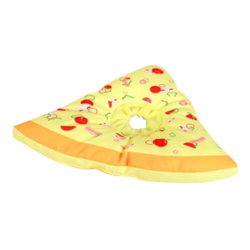 Haustierkragen für Katzen fleckresistente Cartoon-Pizza-Design für die Pflege Verwenden Sie eine Bequeme Barriere für kleine Haustierkragen für Katzen fleckresistente Cartoon-Pizza-Design für die Pflege Verwenden Sie eine Bequeme Barriere für kleine von GMJGCIRVC