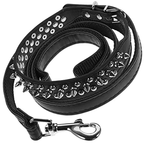 PU Leder besetzt Hundekragen Punkstil -Krawatte für kleine bis mittelgroße Hunde einzigartige Nieten Design Dickes glattes Material Cooles Haustierzubehör für tägliche Verschleiß- und Urlaubsfeiern PU Leder besetzt Hundekragen Punkstil -Krawatte für kleine bis mittelgroße Hunde einzigartige Nieten Design Dickes glattes Material Cooles Haustierzubehör für tägliche Verschleiß- und Urlaubsfeiern von GMJGCIRVC