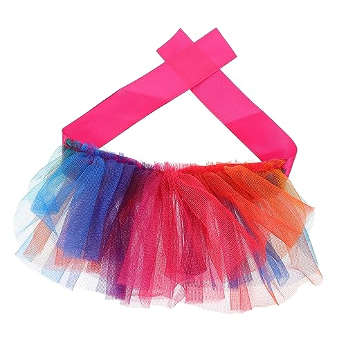 Sommer Hund Tutu Kleid Regenbogenkragen Spaß Welpe Rock Hundekleid Requisite bequem hautfreundlich einfach EIN/Aus Sommer Hund Tutu Kleid Regenbogenkragen Spaß Welpe Rock Hundekleid Requisite bequem hautfreundlich einfach EIN/Aus von GMJGCIRVC