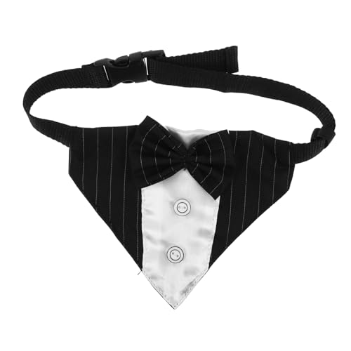 Verstellbarer Hundebandana -Schal mit Bowtie Waschbar Dreieck Latz für Hunde und Katzen stilvolle Haustierbekleidung für tägliche Verschleißpartys und Mahlzeitschutz für besondere Anlässe Verstellbarer Hundebandana -Schal mit Bowtie Waschbar Dreieck Latz für Hunde und Katzen stilvolle Haustierbekleidung für tägliche Verschleißpartys und Mahlzeitschutz für besondere Anlässe von GMJGCIRVC
