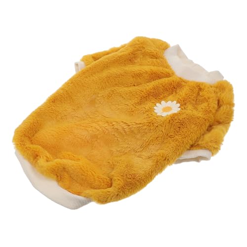Warm Hundekleidung kalte Welpe Dekorative Mantel für Winter Bequeme und atmungsaktive Haustierkostüm Gänseblümchen für Hunde und Katzen Warm Hundekleidung kalte Welpe Dekorative Mantel für Winter Bequeme und atmungsaktive Haustierkostüm Gänseblümchen für Hunde und Katzen von GMJGCIRVC