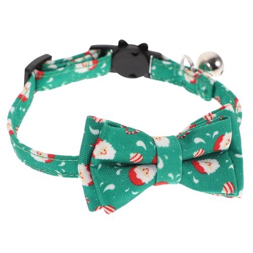 Weihnachtstierkragen mit Glockenfliegen verstellbare Katzenkette Halsleiche Higable mit hoher Dichte sicherer Ausbruch für Feiertagsfeierlichkeiten jeden Tag Kleidung Weihnachtstierkragen mit Glockenfliegen verstellbare Katzenkette Halsleiche Higable mit hoher Dichte sicherer Ausbruch für Feiertagsfeierlichkeiten jeden Tag Kleidung von GMJGCIRVC