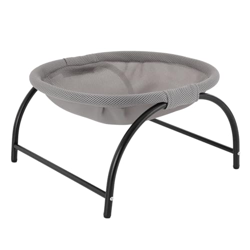 Moderne Katzenhängematte 45x42x23 cm Waschbar,Standfuß bis 15 kg von GMSLuu