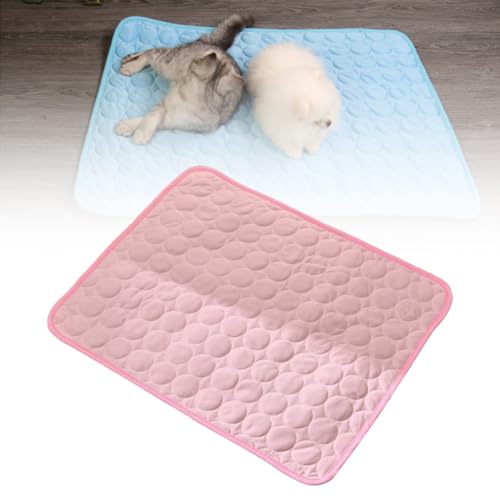 GMTEO Kühlmatte Hund, Kühldecke Hund, Kühlmatte für Hunde, Sofortige Selbstkühlende Matte für Hunde, Langlebige Kratzfeste Oberfläche, Haustier Kühlpad für Kisten und Betten (pink, 50 x 62cm) GMTEO Kühlmatte Hund, Kühldecke Hund, Kühlmatte für Hunde, Sofortige Selbstkühlende Matte für Hunde, Langlebige Kratzfeste Oberfläche, Haustier Kühlpad für Kisten und Betten (pink, 50 x 62cm) von GMTEO