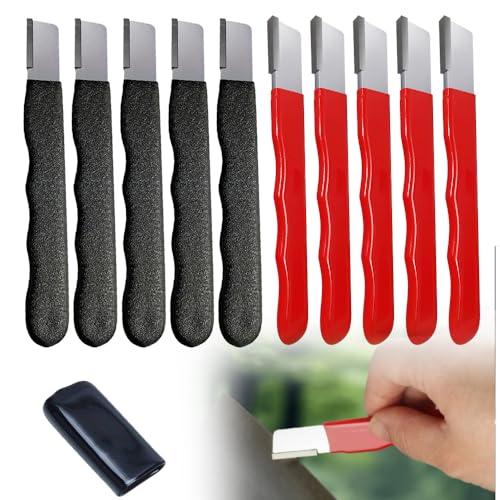 GMTEO Messerschärfer, Schärfer für Gartengeräteklingen, Abziehsteine für Rasenmäher, Gartengeräte, Rasenmäher, Knife Sharpener für Axt Machete Heckenschere Schere Beil (Schwarz+Rot - 10 Stück) GMTEO Messerschärfer, Schärfer für Gartengeräteklingen, Abziehsteine für Rasenmäher, Gartengeräte, Rasenmäher, Knife Sharpener für Axt Machete Heckenschere Schere Beil (Schwarz+Rot - 10 Stück) von GMTEO
