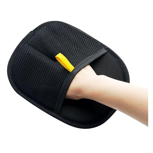 GNAUMORE Hands on Statische Haarentfernungshandschuhe für Haustiere, vielseitige Fellpflege-Handschuhe zum Waschen, statische Entfernungshandschuhe für Tierhaare, Hundepflege-Handschuh, doppelseitiger von GNAUMORE