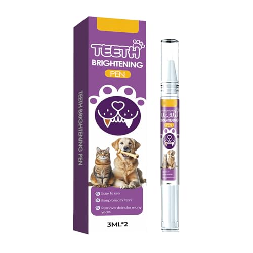 Mundreparaturgel für Haustiere, Reinigungsgel für Hundezähne, orale Reparaturgels für Haustiere, Reinigungsstift für Haustiere, zur Beseitigung von Mundgeruch und zur Bekämpfung von Zahnstein von GNAUMORE