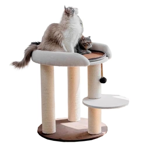 Kratzbaum for Große Katzen, 9 Kg, Robust, Große Bett-Kratzbaum-Kombination – All-in-One-Klettergerüst for Katzen von GNBOW