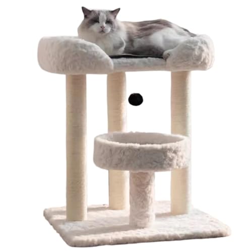 Moderner Kratzbaumturm for kleine Katzen im Innenbereich, einfach zu montieren von GNBOW