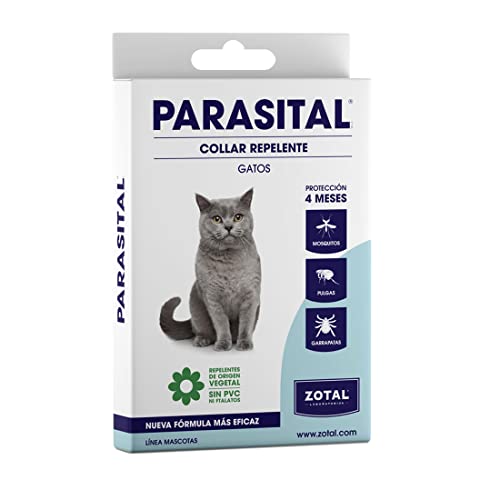 Parasital Anti-Parasiten-Halsband, 35 cm, für Katzen und kleine Hunde, effektiver Schutz gegen Flöhe, Zecken und andere Ungeziefer von GNCPets