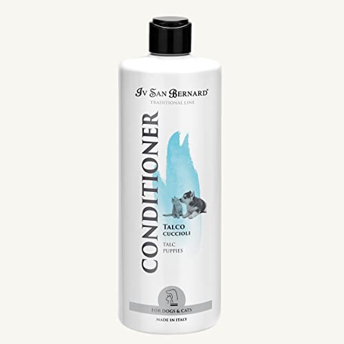 Talkum-Shampoo für Welpen - Shampoo für Katzen und Hunde - 500 ml - trägt zu einer sanften und reinigenden Wirkung bei, ideal für den Mantel des jungen Tieres - IV San Bernard von GNCPets
