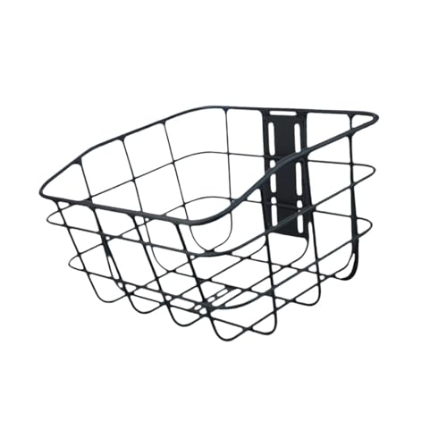 Fahrradkorb vorne/hinten, Fahrrad-Vorderkorb, Aluminiumlegierung, mehrere Größen(L Without Base Plate) von GNYVZXPLQ