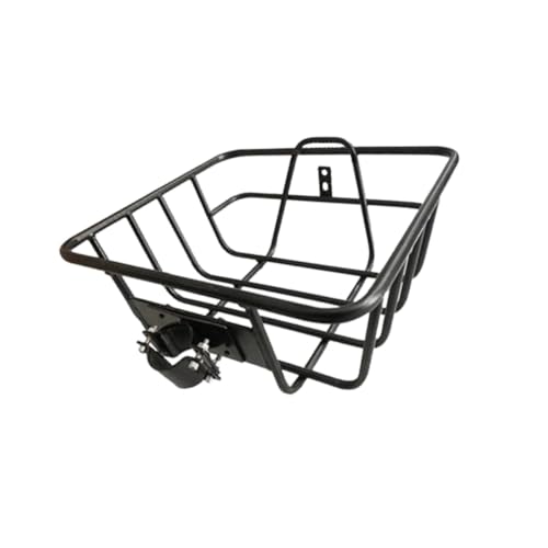 Fahrradkorb vorne/hinten, Fahrradkorb Gepäckträger vorne Eisen 12,6 x 11,81 x 5,12 Zoll Fahrradkorb vorne/hinten, Fahrradkorb Gepäckträger vorne Eisen 12,6 x 11,81 x 5,12 Zoll von GNYVZXPLQ