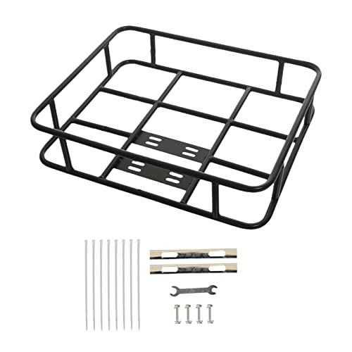 Fahrradkorb vorne/hinten, Fahrradkorb aus Eisen, vorne und hinten, for Rennräder und Mountainbikes, mehrere Größen(48cmx38cm) von GNYVZXPLQ