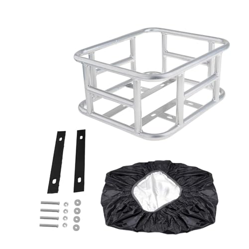 Fahrradkorb vorne/hinten, Fahrradkorb for Haustiere, mehrere Optionen, 32,5 x 28 x 15 cm(No Net Bag) von GNYVZXPLQ
