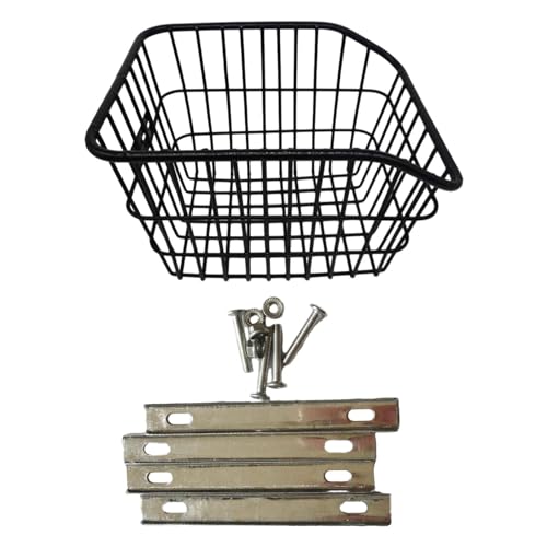 Fahrradkorb vorne/hinten, Fahrradkorb hinten, Schwarz, 15,55 x 12,20 x 10,24 Zoll Fahrradkorb vorne/hinten, Fahrradkorb hinten, Schwarz, 15,55 x 12,20 x 10,24 Zoll von GNYVZXPLQ