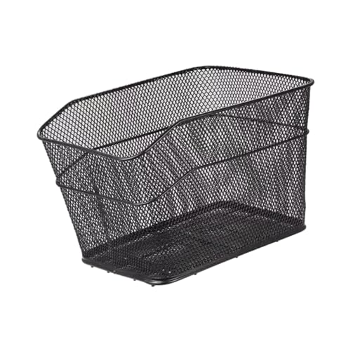 Fahrradkorb vorne/hinten, Fahrradkorb hinten, schwarzes Eisen, 40 x 30 x 26 cm Fahrradkorb vorne/hinten, Fahrradkorb hinten, schwarzes Eisen, 40 x 30 x 26 cm von GNYVZXPLQ