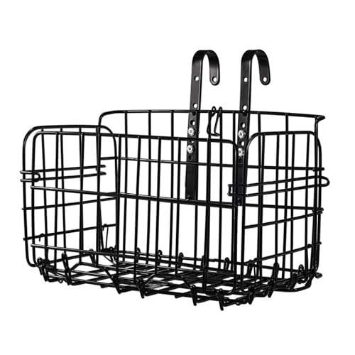 Fahrradkorb vorne/hinten, Faltbarer Fahrrad-Vorderkorb aus Stahldraht, höhenverstellbar, 13,39 x 7,87 x 9,06 Zoll Fahrradkorb vorne/hinten, Faltbarer Fahrrad-Vorderkorb aus Stahldraht, höhenverstellbar, 13,39 x 7,87 x 9,06 Zoll von GNYVZXPLQ
