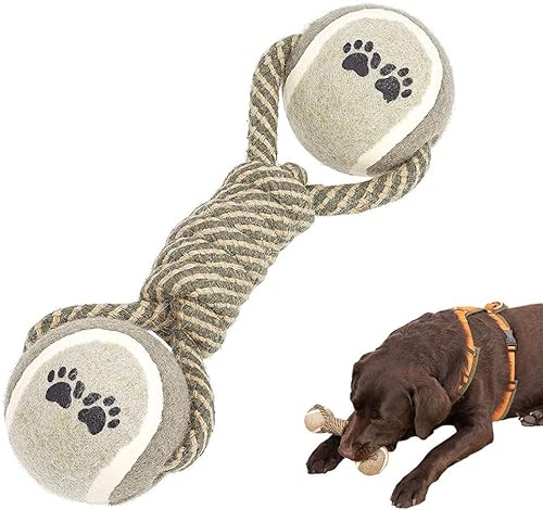GODARM Interaktives Kauspielzeug für Hunde, Baumwollseil, geeignet für kleine und mittelgroße Hunde, um zu lernen, ihre Zähne zu reinigen, ein Set mit 3 Stück (B) von GODARM