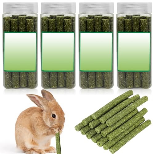 GOEDCH Timothy Heu Sticks: 100 PCS Kaninchen Kauspielzeug, Kleintiere Molar Zubehoer für Kaninchen, Meerschweinchen, Hamster, Chinchilla, Zahnpflege Snacks, Zahnungssnacks aus Natürlichem Heu GOEDCH Timothy Heu Sticks: 100 PCS Kaninchen Kauspielzeug, Kleintiere Molar Zubehoer für Kaninchen, Meerschweinchen, Hamster, Chinchilla, Zahnpflege Snacks, Zahnungssnacks aus Natürlichem Heu von GOEDCH
