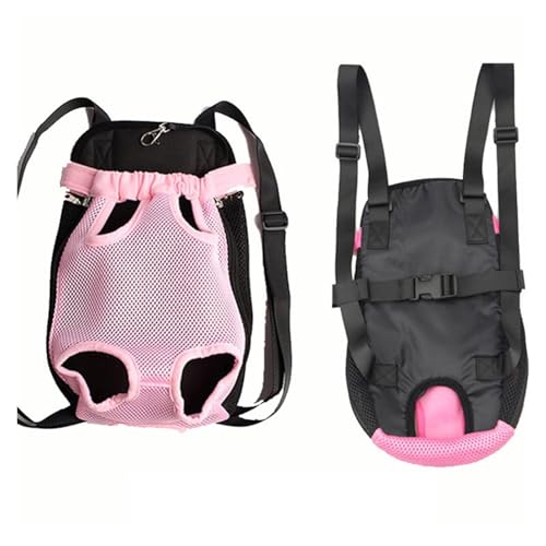 Denim Haustier-Rucksack für Hunde, Outdoor, Reisen, Hund, Katze, Tragetasche für kleine Hunde, Welpen, Kedi-Tragetaschen, Haustierprodukte (einfarbig, XL) von GOFDASY