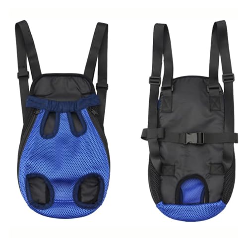Denim Haustier-Rucksack für Hunde und Katzen, für kleine Hunde, Welpen, Kedi-Tragetaschen, Haustierprodukte (Marineblau, XL) von GOFDASY