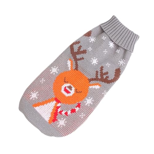 Gestreifter Pullover für große Hunde, warm, für kleine und große Hunde, Chihuahua, Golden Retriever, Mantel, Welpenanzug, Hundekleidung, Elch, Größe 24 Gestreifter Pullover für große Hunde, warm, für kleine und große Hunde, Chihuahua, Golden Retriever, Mantel, Welpenanzug, Hundekleidung, Elch, Größe 24 von GOFDASY