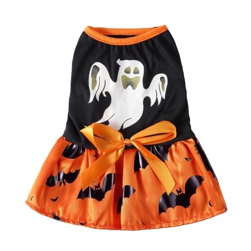 Halloween-Kleider für kleine Hunde, Cosplay, Katzenkostüm, Weihnachtsrock, Hundekleid, Welpen, Chihuahua (126, M) von GOFDASY