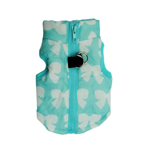 Haustierkleidung, Welpen-Outfit, Weste, warme Hundekleidung, passend für kleine Hunde, winddicht, für den Winter, Größe 5, L von GOFDASY