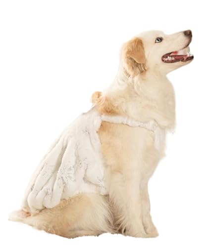 Hundekleid für große und große Hunde, Schnauzer, Corgi, Shiba, Inu, Samojede, Husky, Bullterrier, Golden Retriever, Kleidung (A,4XL) von GOFDASY