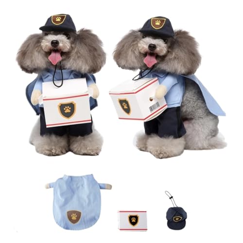 Lustiges Haustierkostüm für Haustiere, Cosplay, Claus-Form, Party, ausgefallenes Festival, tödliche Puppe, Weihnachten, Haustierkleidung, Halloween, Katzenkostüm (PF80, S (1,5–3 kg) von GOFDASY