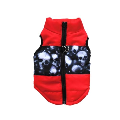 Warme Winterkleidung für kleine Hunde, winddicht, gepolsterte Kleidung, passend für Yorkie, Chihuahua, Welpen, Katze, Outfit (11, S) von GOFDASY