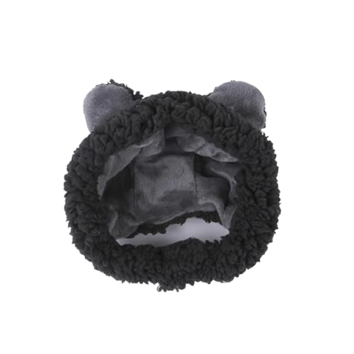 Weihnachtsmütze für Haustiere, niedliches Geweih, Speicheltuch, Katze, Kopfbedeckung, Hut, Geburtstags-Verkleidung, Plüsch, Kaninchenohren, federnd, Halloween-Zubehör (12) von GOFDASY