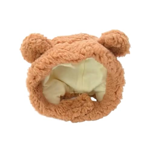 Weihnachtsmütze für Haustiere, niedliches Geweih, Speicheltuch, Katze, Kopfbedeckung, Hut, Geburtstags-Verkleidung, Plüsch, Kaninchenohren, federnd, Halloween-Zubehör (15) von GOFDASY